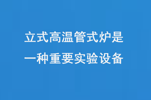 立式高溫管式爐是一種重要實(shí)驗(yàn)設(shè)備