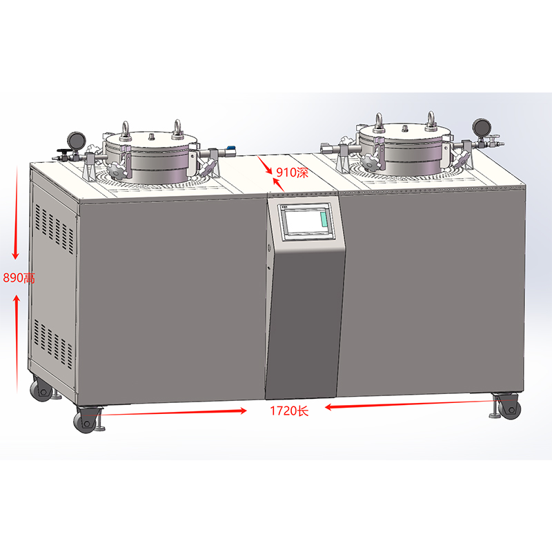 GP-1200-T-MGI-VA 雙工位真空坩堝爐